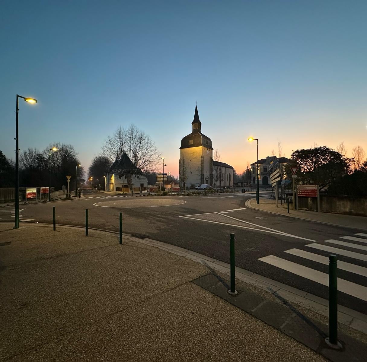 aménagement esthétique du bourg de magescq
