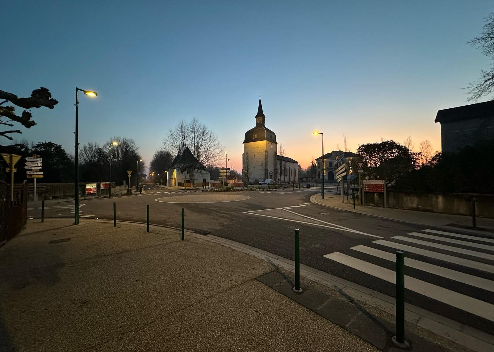 aménagement esthétique du bourg de magescq